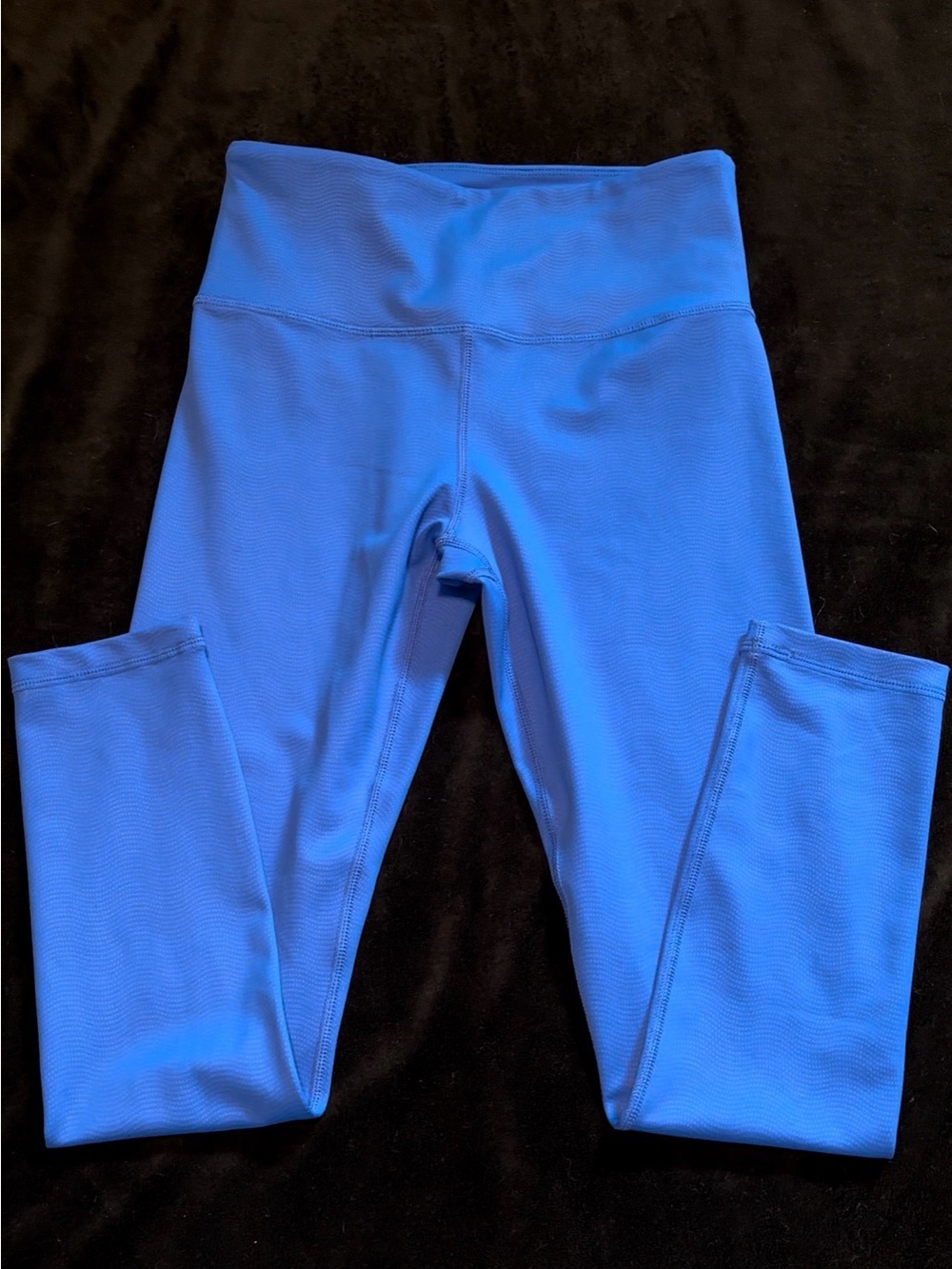 Zyia Active Blue Athletic Leggings Size 4 Like New
